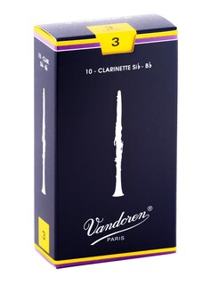 Foto 1 | Cañas Para Clarinete Vandoren Cr103 Traditional Strength 3 (x10) - Venta Internacional.