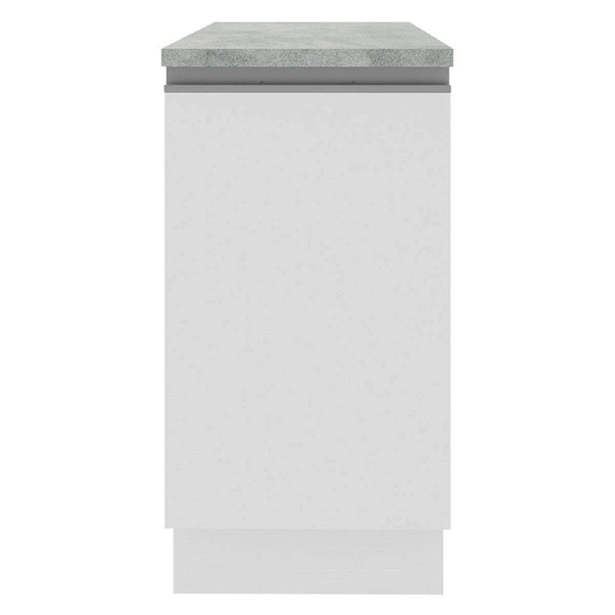 Foto 6 pulgar | Mueble de Cocina MADESA G2440009GL color Blanco 1 Puerta 40 CM