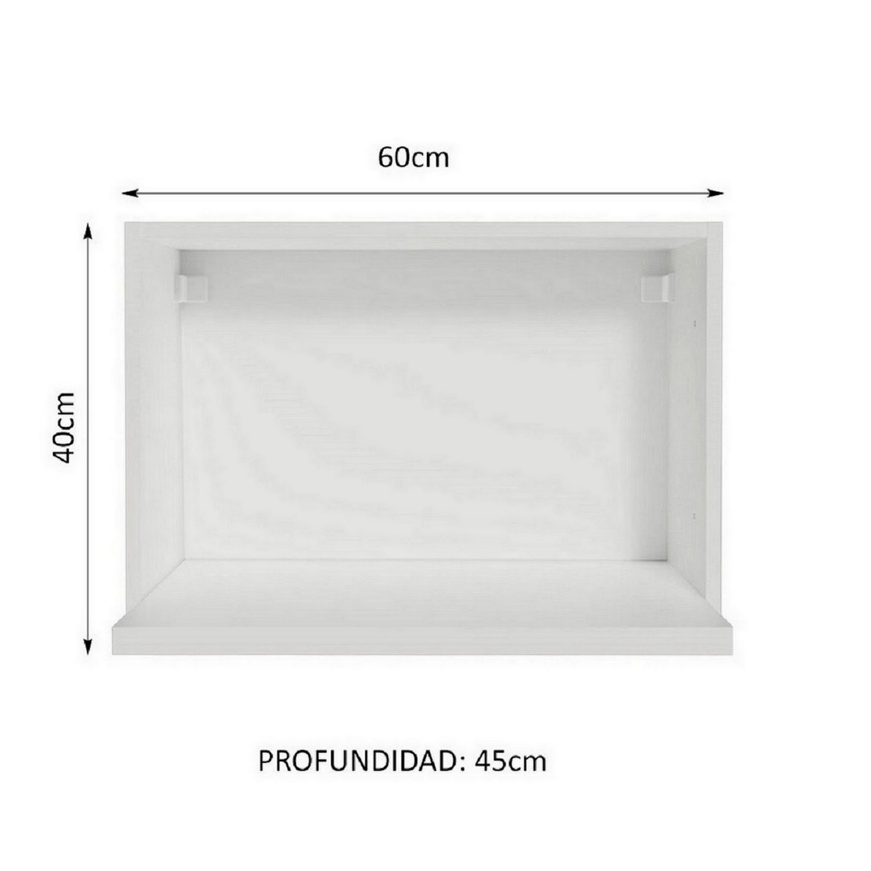 Foto 4 pulgar | Alacena Madesa G2560609PR color Blanco para Horno 1 Compartimento