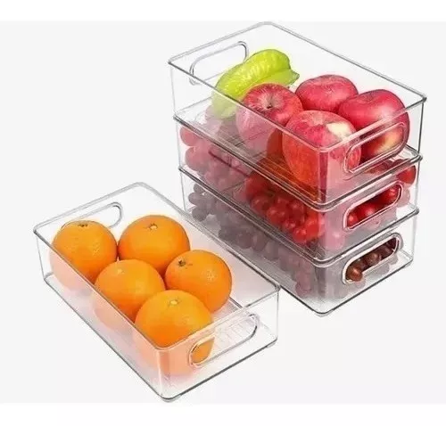 Foto 3 pulgar | Cajas Organizadoras para Refrigerador y Alacena 4 Piezas
