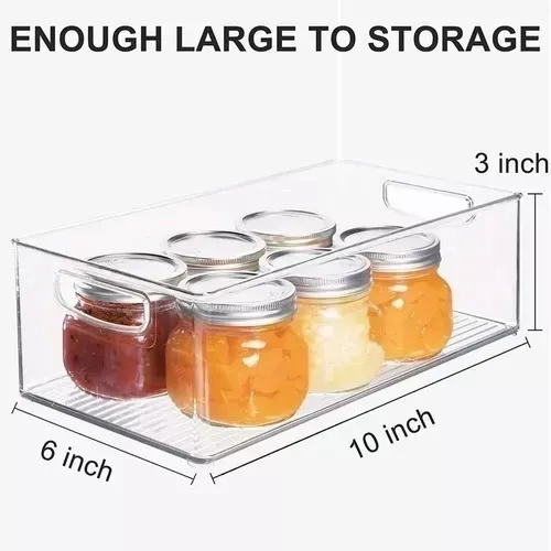 Foto 4 pulgar | Cajas Organizadoras para Refrigerador y Alacena 4 Piezas