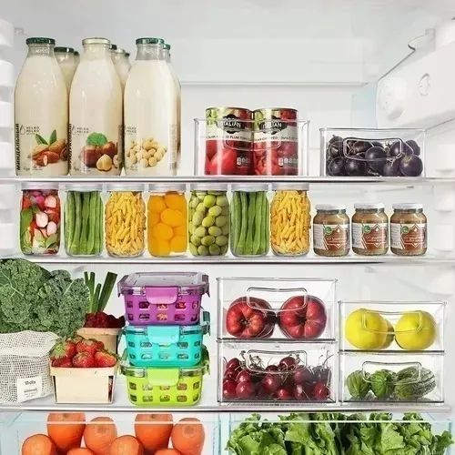 Foto 6 pulgar | Cajas Organizadoras para Refrigerador y Alacena 4 Piezas