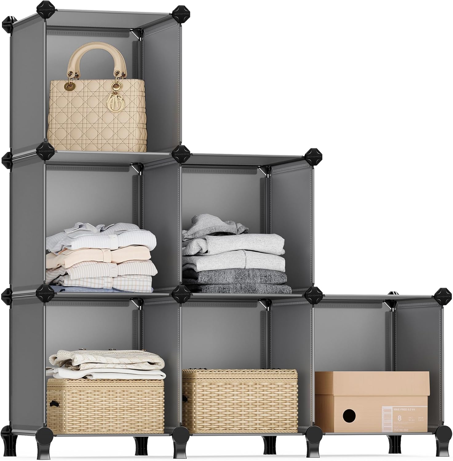 Foto 2 | Organizador Modular Songmics para Zapatos 6 Compartimentos