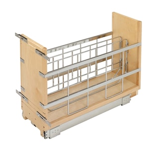 Foto 1 | Organizador Extraíble Para Utensilios De Cocina Rev-a-shelf 447-bcbbsc-5c De Madera - Venta Internacional.