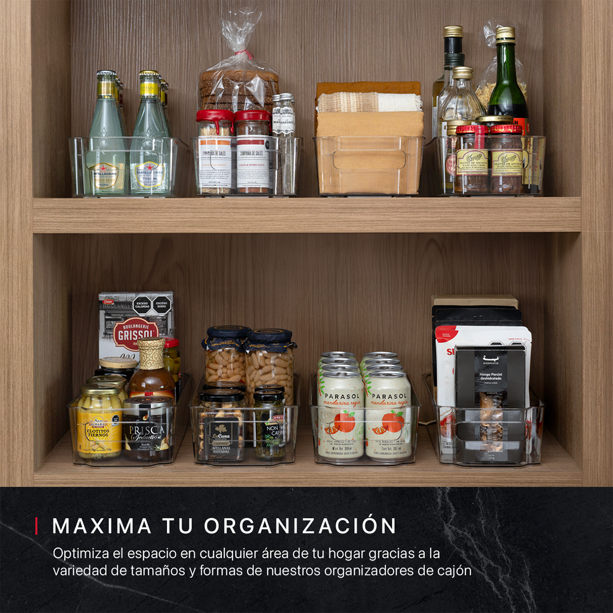 Foto 2 | Set De 8 Organizadores Para Despensa Y Refrigerador Cookify Multiusos