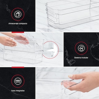 Foto 5 | Set De 8 Organizadores Para Despensa Y Refrigerador Cookify Multiusos