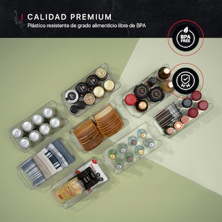 Foto 6 | Set De 8 Organizadores Para Despensa Y Refrigerador Cookify Multiusos