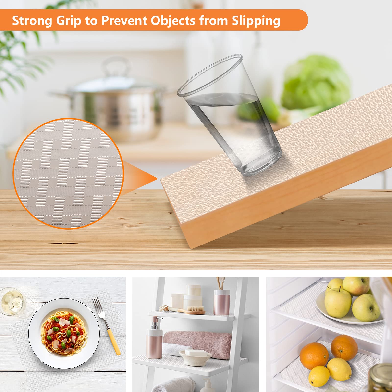 Foto 7 pulgar | Revestimientos De Estantería Stahom Impermeables Y Resistentes Al Aceite Para Gabinetes De Cocina - Venta Internacional