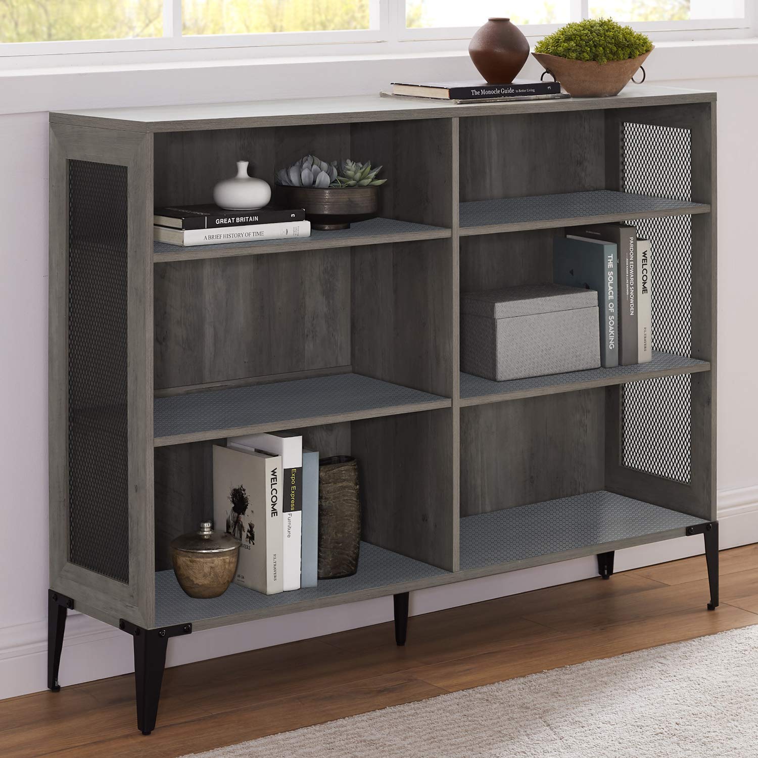 Foto 7 pulgar | Cajón Shelf Liner Hootown Para Armario De Cocina, 60 Cm X 6 M, Gris - Venta Internacional.