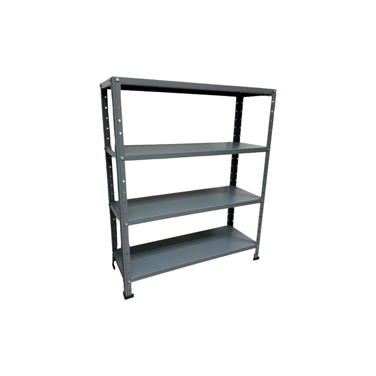 Anaquel Metálico Adf Gris de 4 Niveles