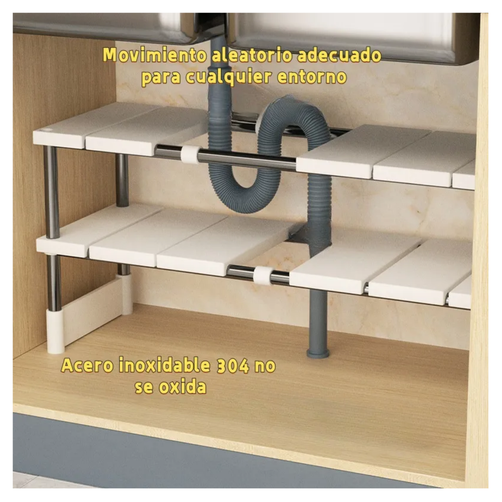 Foto 4 pulgar | Estante de Cocina Lab.G Ajustable