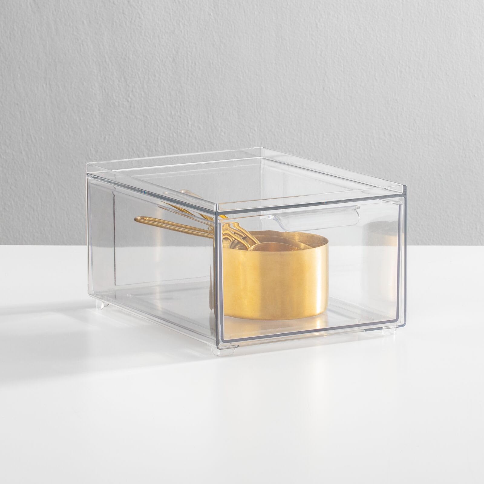 Foto 4 pulgar | Contenedores De Almacenamiento Apilables Mdesign Lumiere Collection  Paquete De 4 - Venta Internacional.
