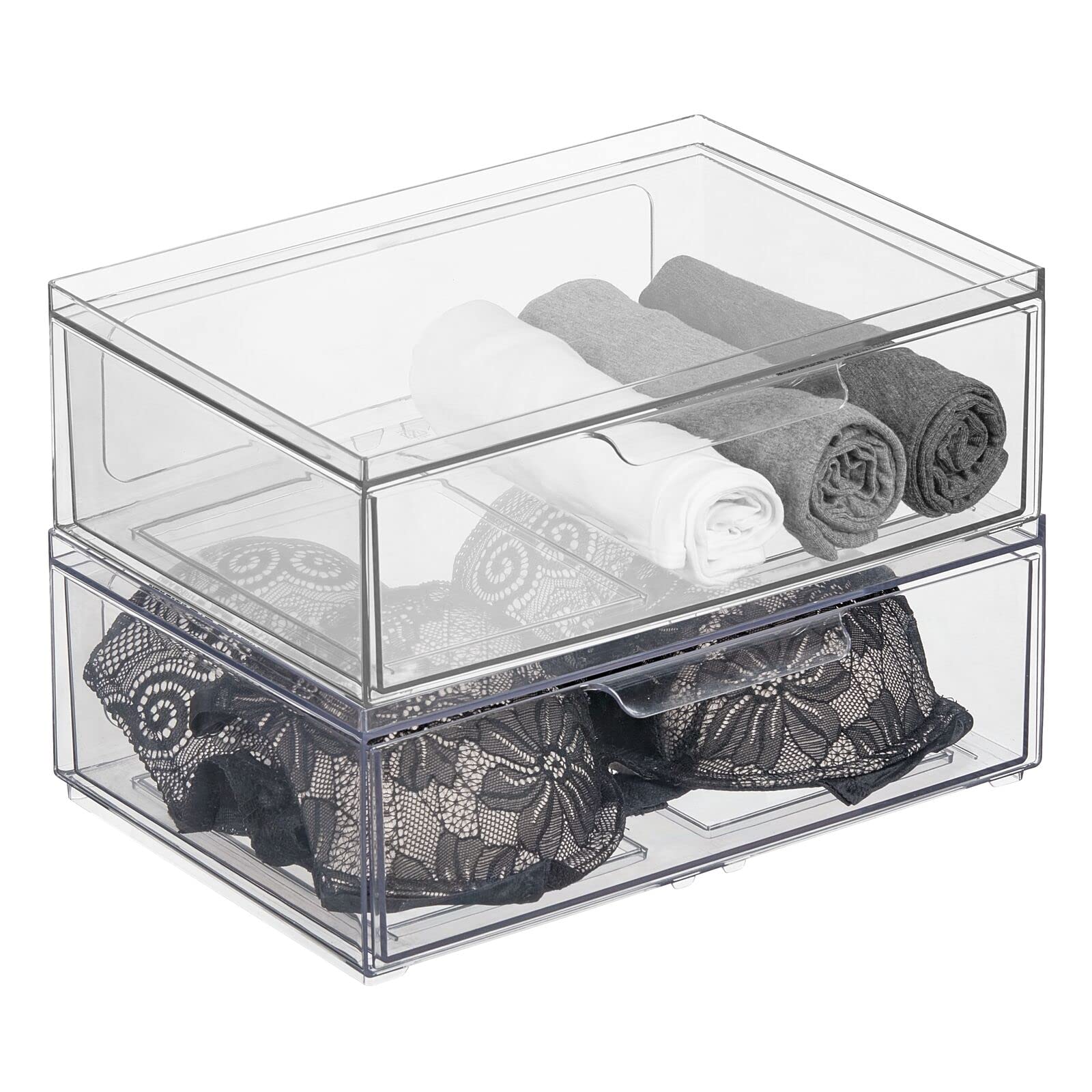Foto 1 | Papelera Organizadora De Almacenamiento Mdesign Lumiere Con Cajón Delantero - Venta Internacional.