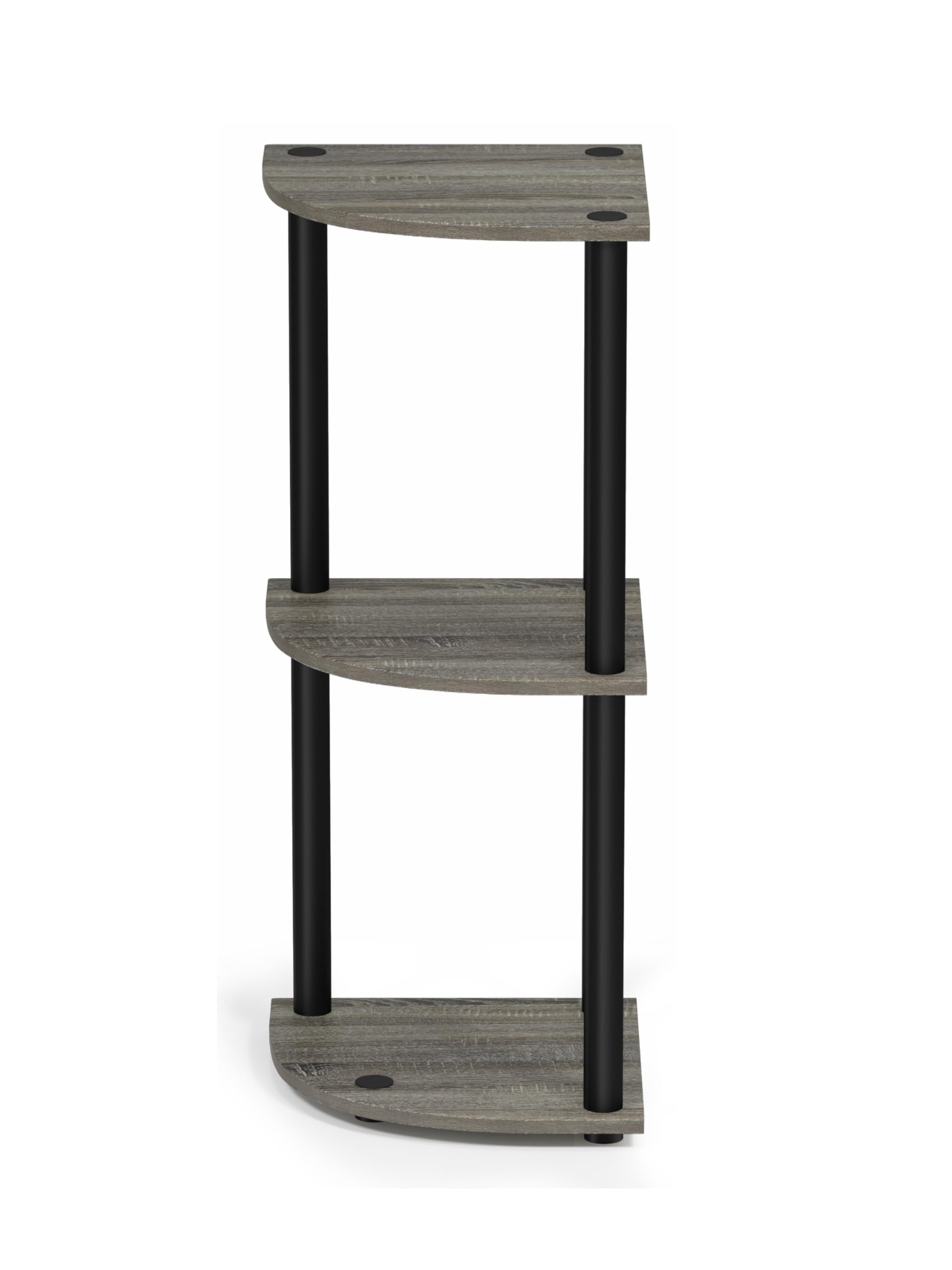 Foto 5 pulgar | Expositor De Esquina Furinno Turn-n-tube De 3 Niveles, Roble Francés - Venta Internacional.