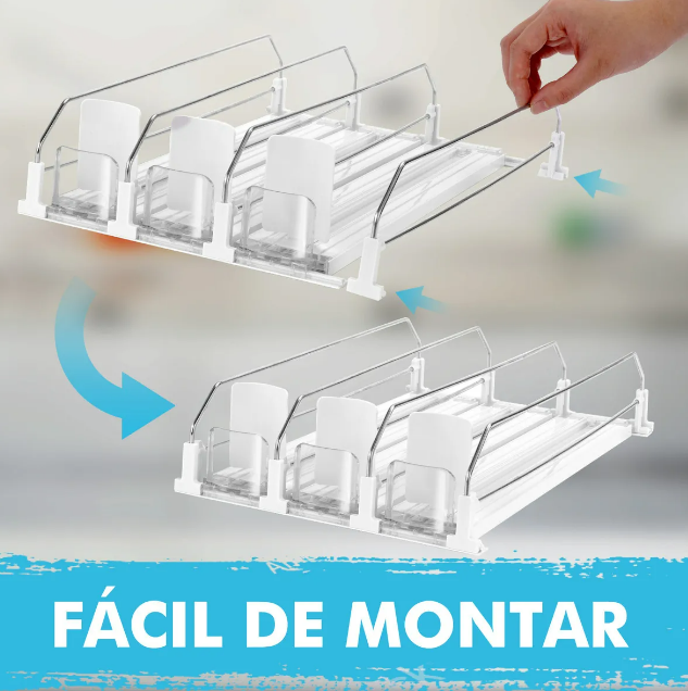 Foto 4 pulgar | Organizador Xtellar Automático De Latas De Refresco Para Dispensador Color Blanco