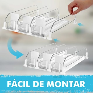 Foto 3 | Organizador Xtellar Automático De Latas De Refresco Para Dispensador Color Blanco