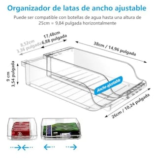 Foto 2 | Organizador Xtellar De Latas De Refresco Para Nevera