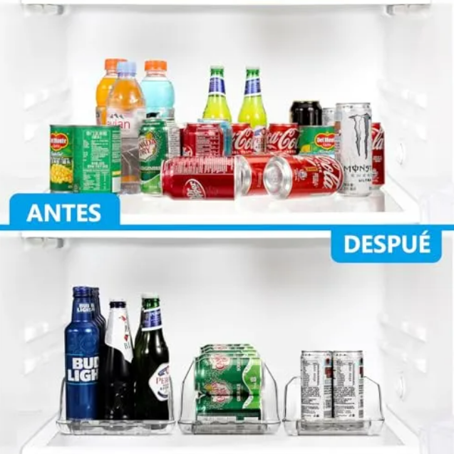 Foto 4 pulgar | Organizador Xtellar De Latas De Refresco Para Nevera