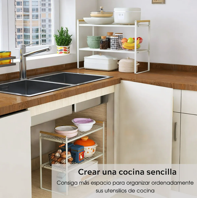 Foto 3 | Estante de Almacenamiento Xtellar 2 Niveles