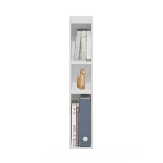 Foto 6 | Estantería De Almacenamiento Furinno Fulda, 3 Niveles, Blanca, 15 Cm - Venta Internacional.