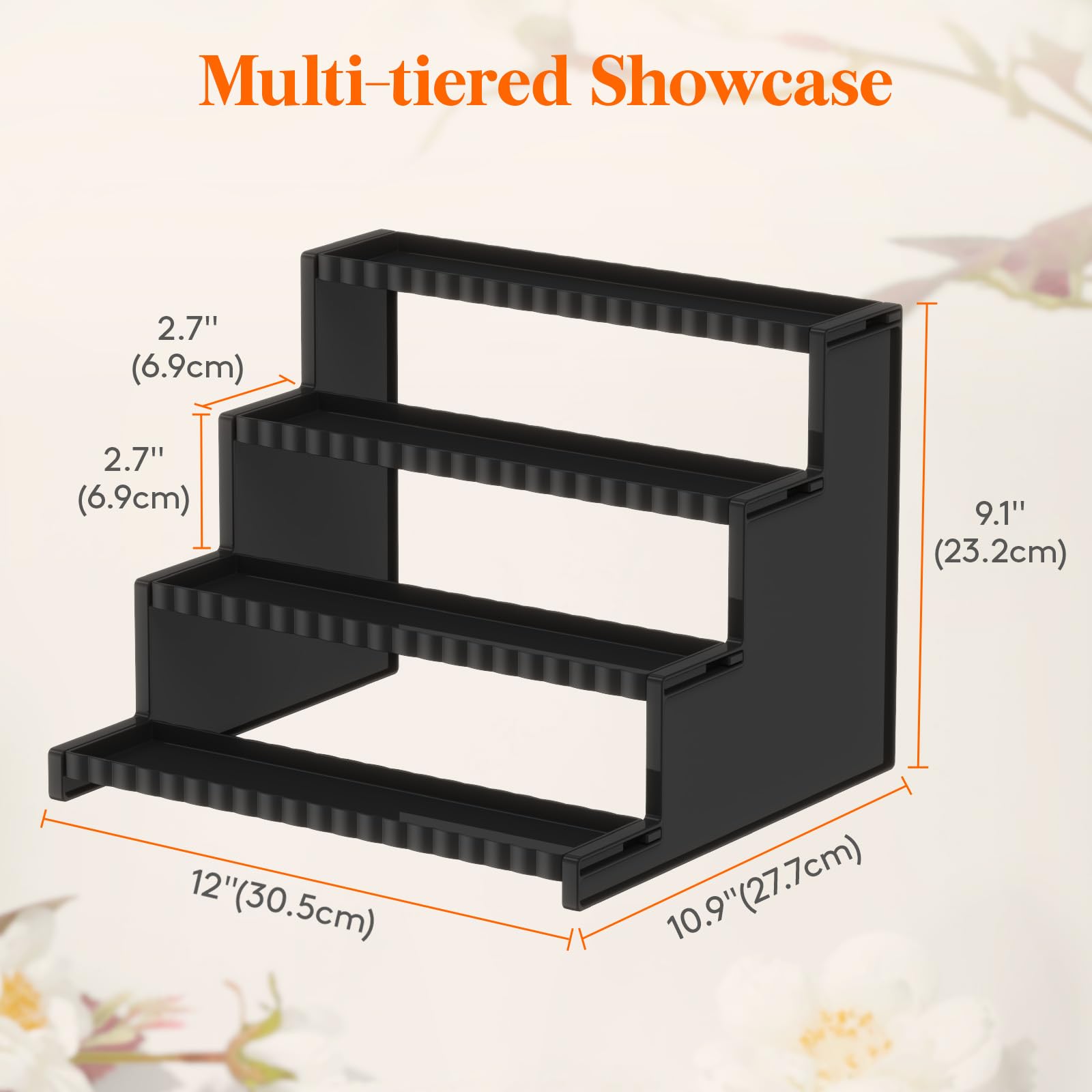 Foto 3 | Soporte Elevador De Pantalla Lifewit De 4 Niveles Negro Con Vallas De Seguridad - Venta Internacional.