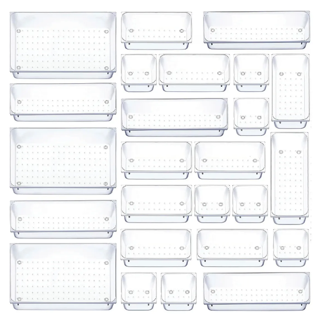 Foto 2 pulgar | Kit Xtellar De Contenedores Organizadores Plástico Premium, Pack De 25 Multiusos