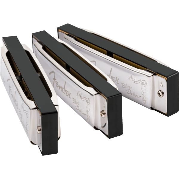 Foto 6 pulgar | Harmonica Fender Blues Deluxe, Paquete De 3 Con Funda (c, G, A) - Venta Internacional.