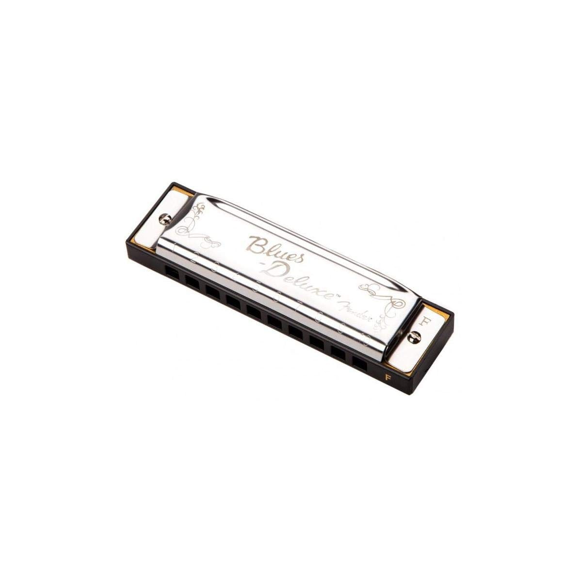 Armónica Fender Blues Deluxe Key Of F Con Funda Ventilada - Venta Internacional. $639