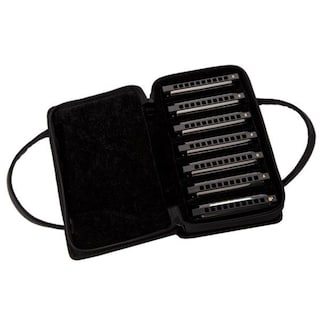 Foto 2 | Harmonica Fender Blues Deluxe, Paquete De 7 Con Funda (c, G, A, D, F, E, Bb) - Venta Internacional.