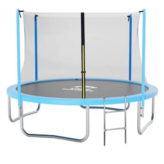 Foto 1 | Trampolin Brincolin 10ft 3m Red Seguridad Azul + Escalera Regalo Little Monkey