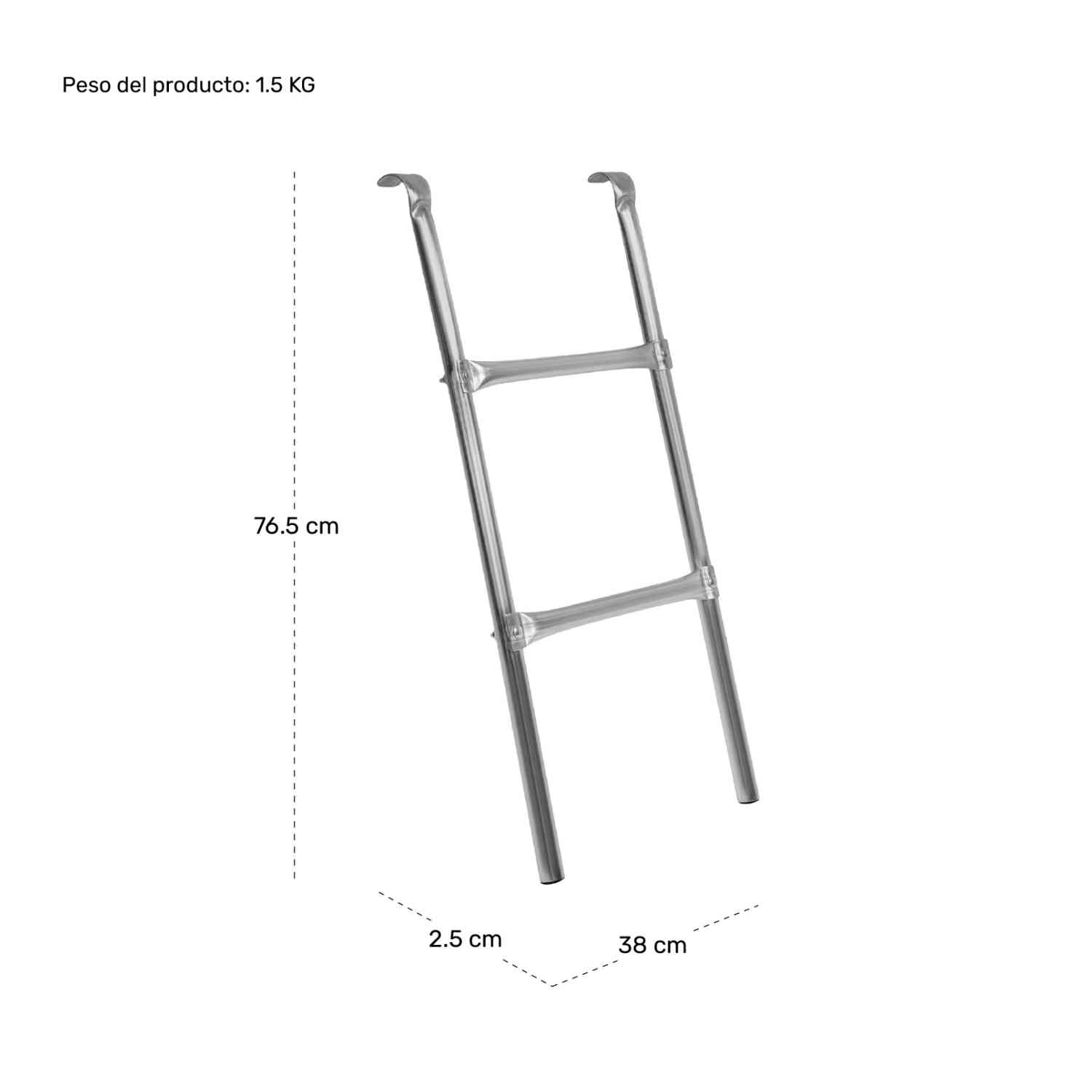 Foto 7 | Trampolin Brincolin 10ft 3m Red Seguridad Azul + Escalera Regalo Little Monkey