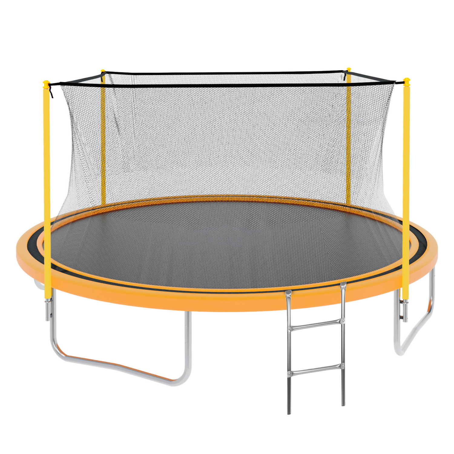 Foto 1 | Trampolin Brincolin 4.2m Reforzado Rudo Tumbling Red 14 Pies Little Monkey