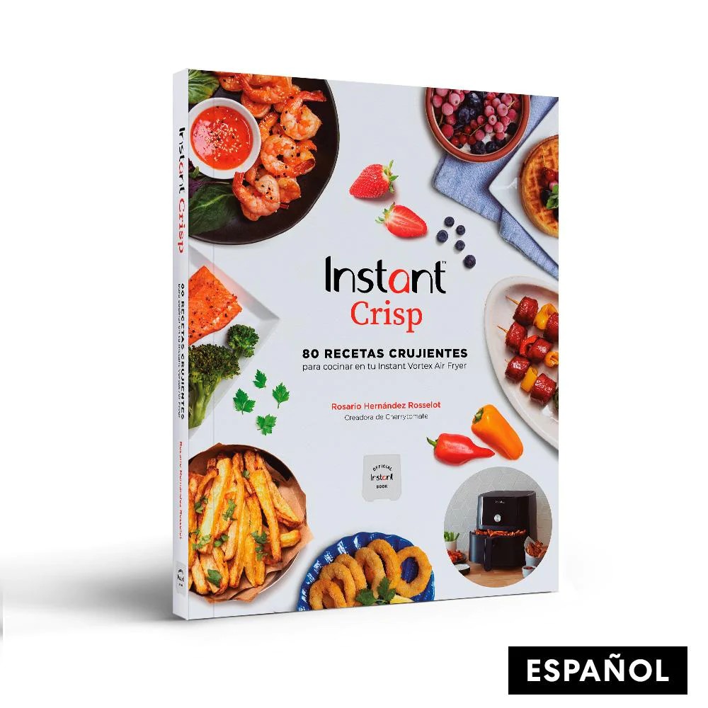 Foto 4 pulgar | Pack Freidora De Aire Vortex + Libro Instant Crisp Instant Pot