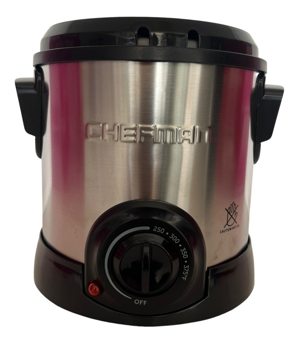 Freidora De Aceite Chefman 4.2 Tazas Acero Inoxidable