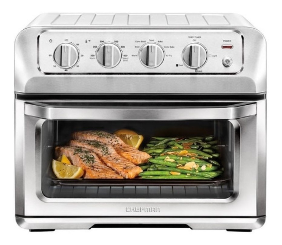 Tecnologia De Calefaccion Horno + Freidora Chefman Rj50-ss-m