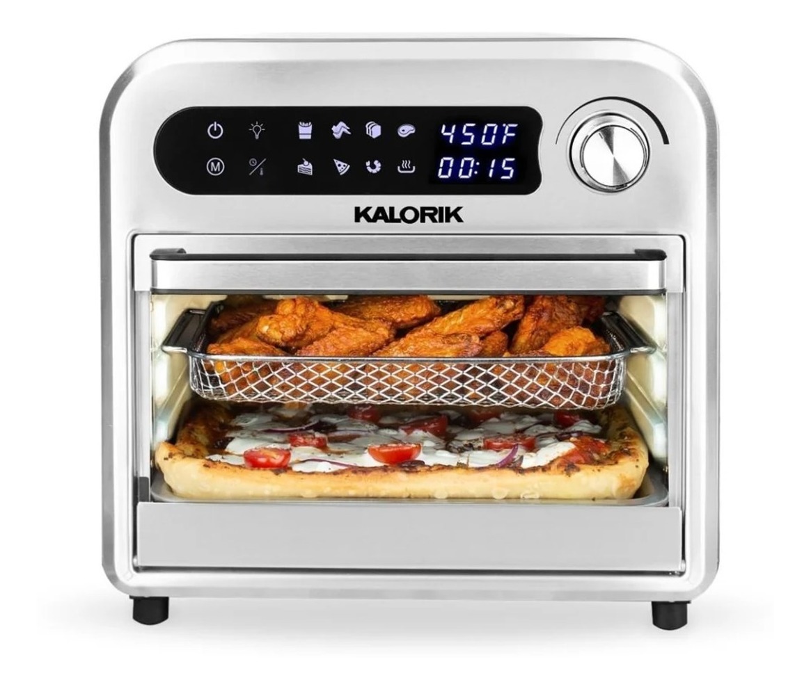 Foto 2 pulgar | Horno Freidor Smart Kalorik 12 Lts Digital Acero Inoxidable