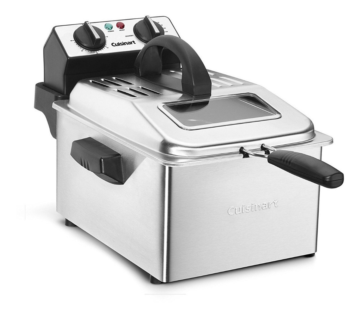 Freidora Digital Cuisinart Cdf-200 1800w Acero Inox Electric