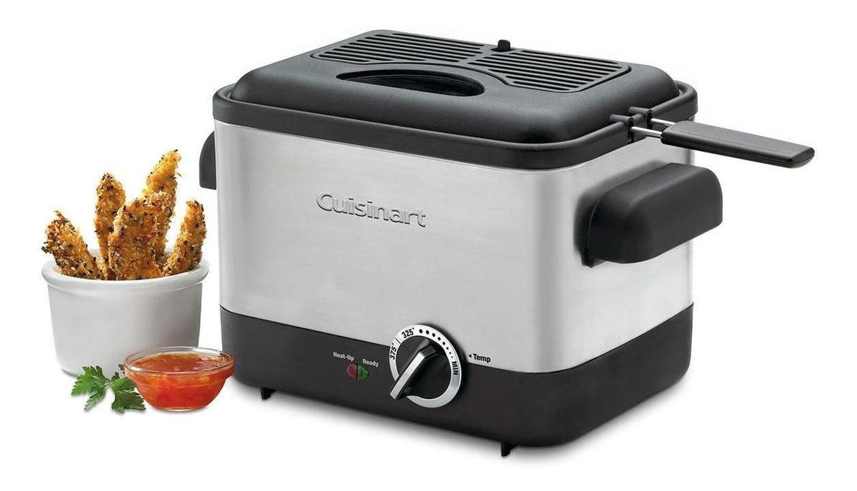 Cuisinart, Freidora Compacta Antiadherente $4,776