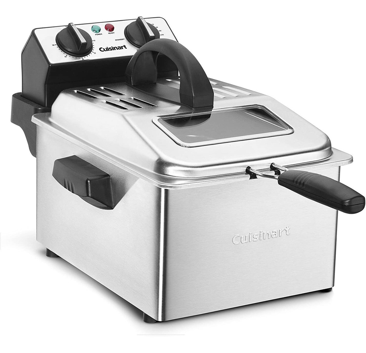 Cuisinart Cdf-200p1 Freidora, 4 Cuartos De Galón, Acero Inox