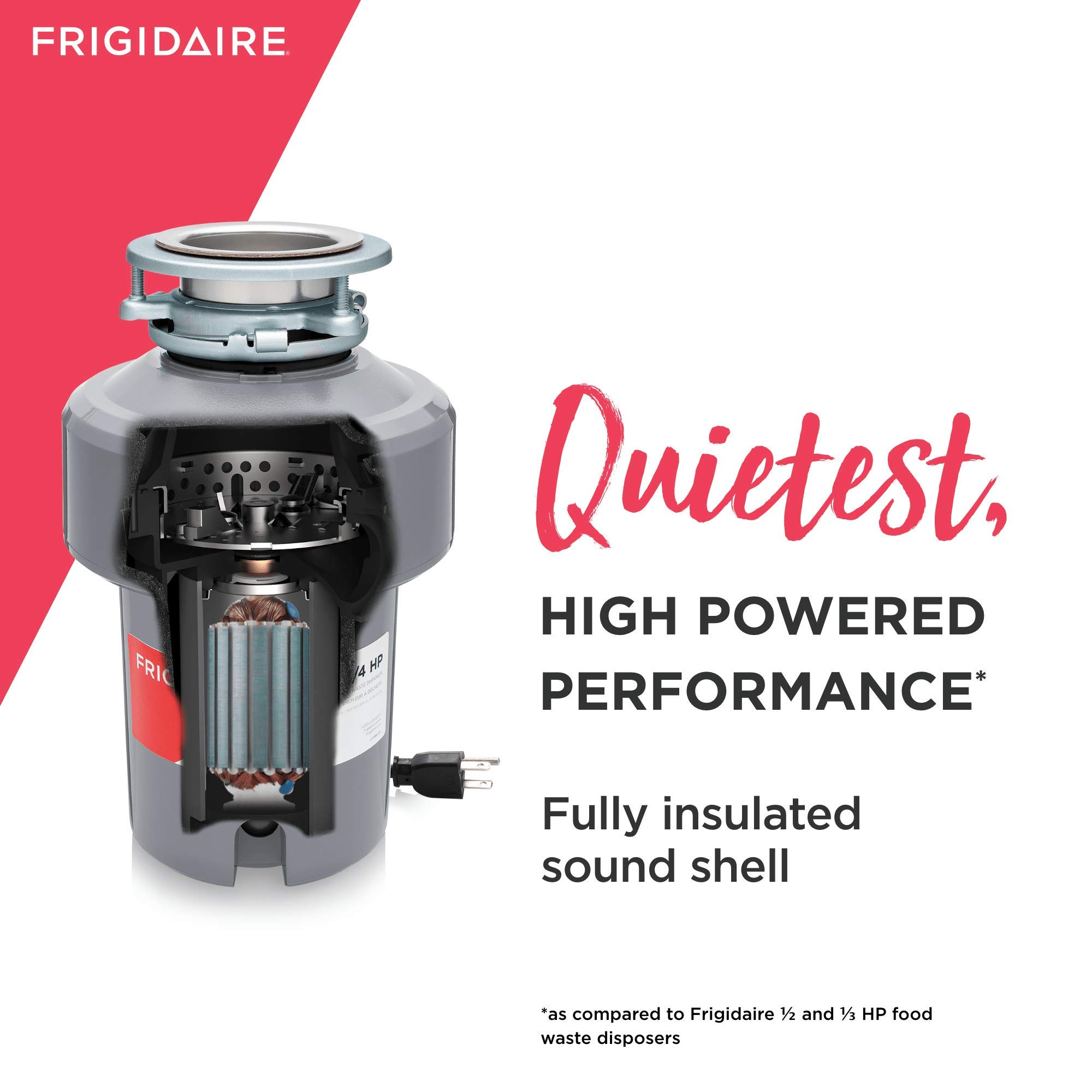 Foto 4 pulgar | Triturador De Basura Frigidaire Ff75dispc1 3/4 Hp Para Fregadero De Cocina - Venta Internacional.