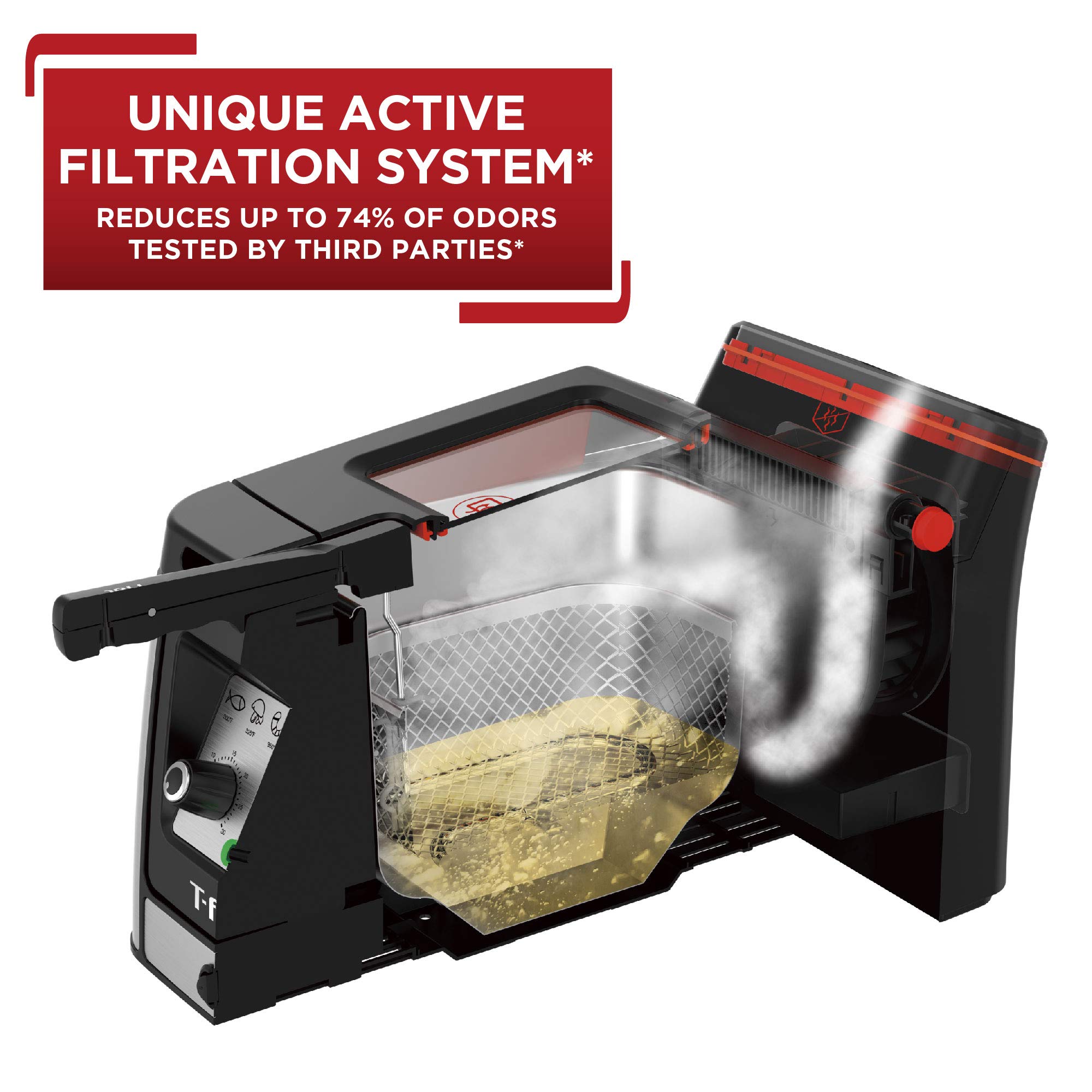 Foto 2 | Freidora T-fal Electrics de Acero Inoxidable 3.5 L 1800 W - Venta Internacional