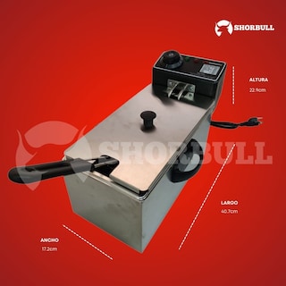 Foto 4 | Freidora Eléctrica 4l Shorbull