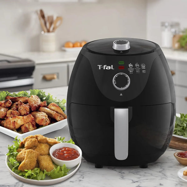 Foto 5 pulgar | Freidora De Aire T-fal 3.2 Litros Negra Ey1225mx