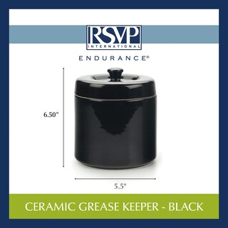 Foto 3 | Grease Keeper Rsvp International Stoneware De 1,4 Litros Con Colador - Venta Internacional.