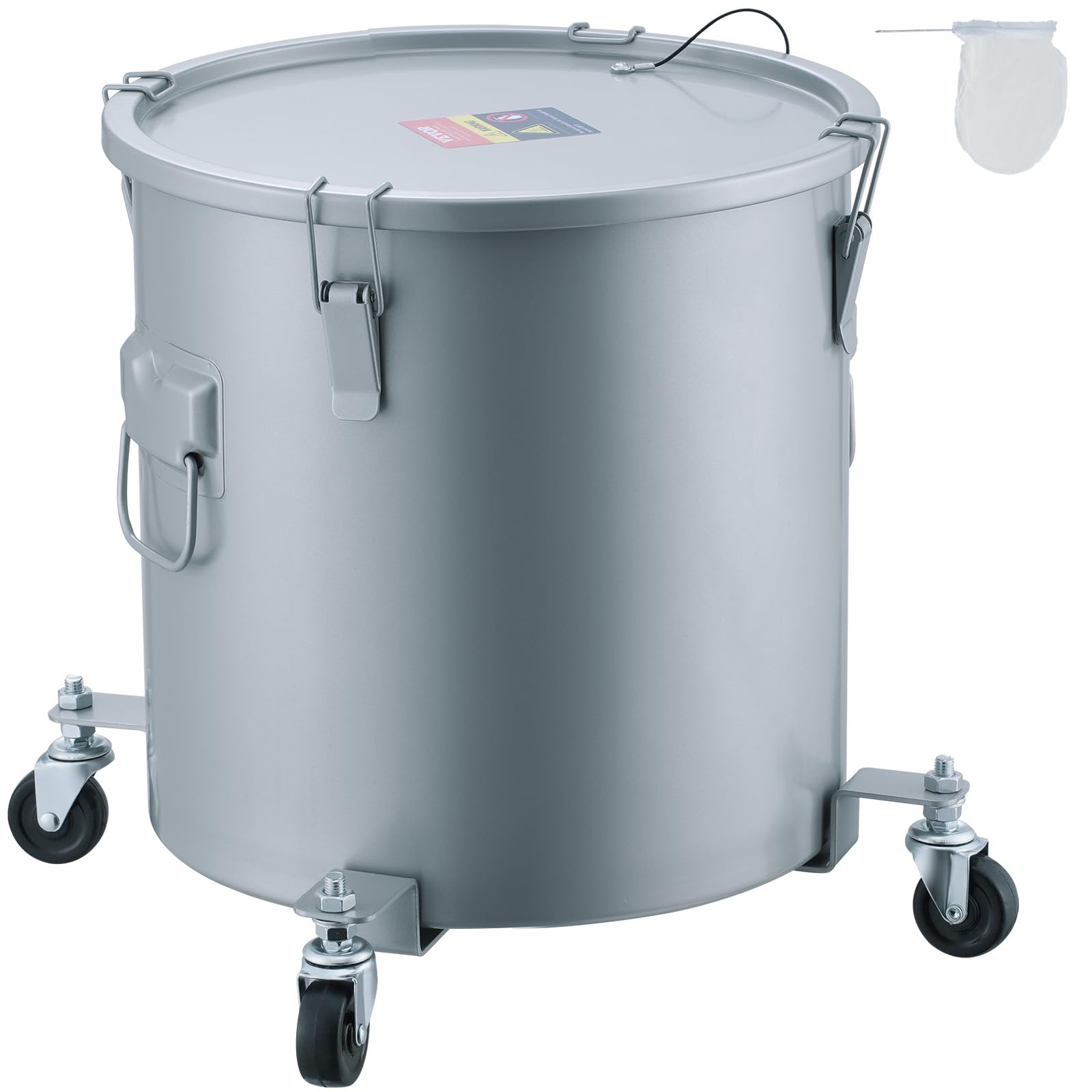 Cubo Triturador De Aceite Vevor Para Freidora, 30 Litros, Con Colador B - Venta Internacional. $2,648