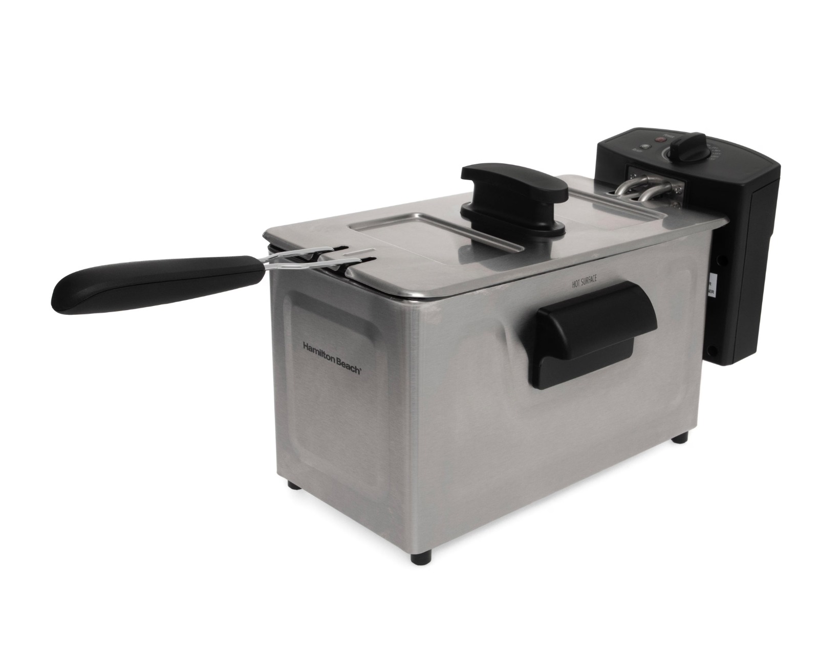 Freidora de Aceite Hamilton Beach 35032 4 l Digital Acero Inoxidable