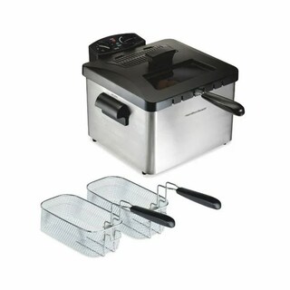 Foto 2 | Freidora de Aceite Hamilton Beach 35034g Negra 2.8 l Acero Inoxidable