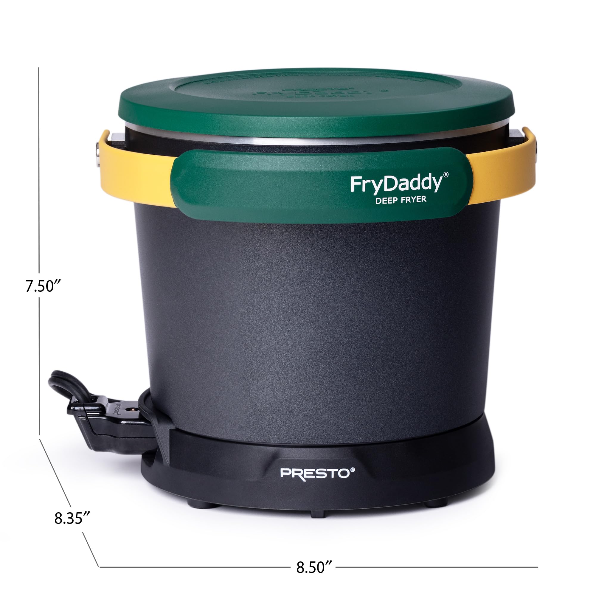 Foto 5 pulgar | Freidora Eléctrica Presto Frydaddy 05427 Edición Verde/dorada - Venta Internacional.