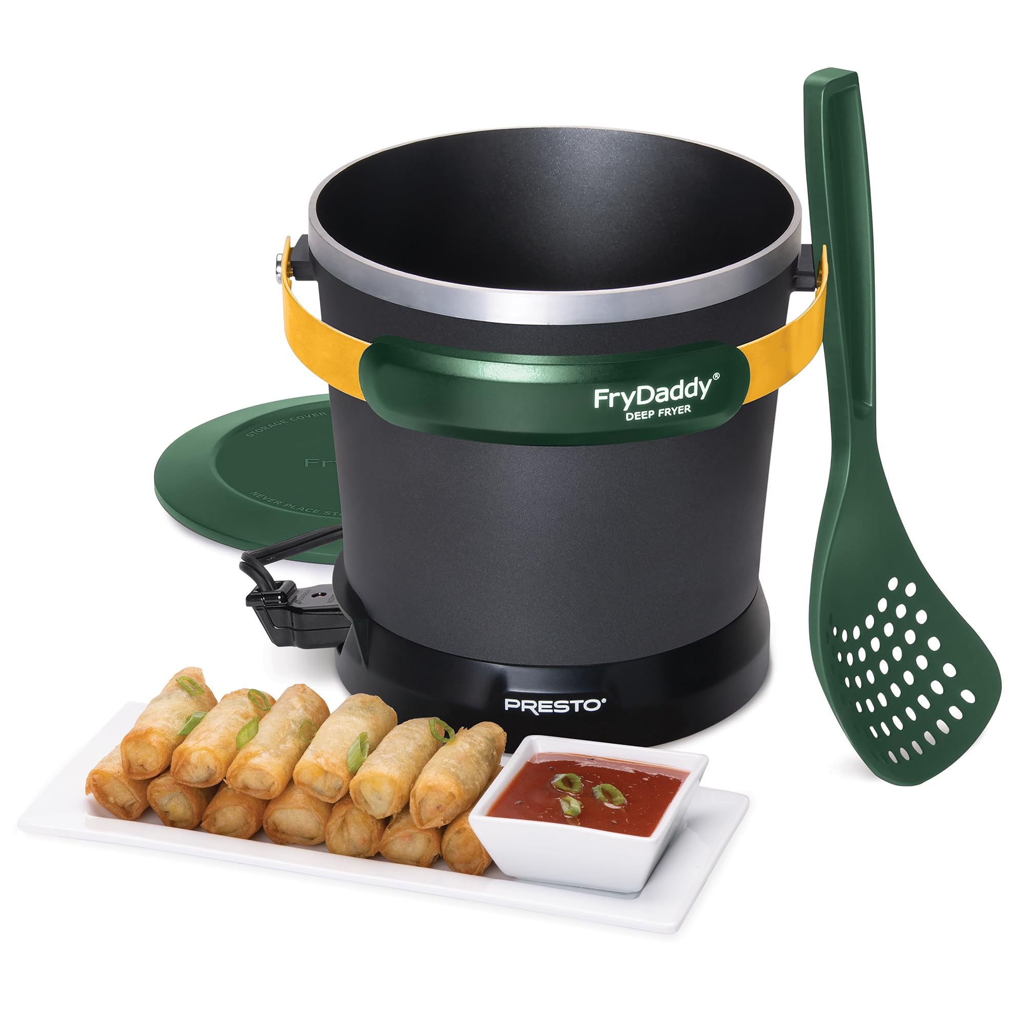 Foto 5 | Freidora Eléctrica Presto Frydaddy 05427 Edición Verde/dorada - Venta Internacional.