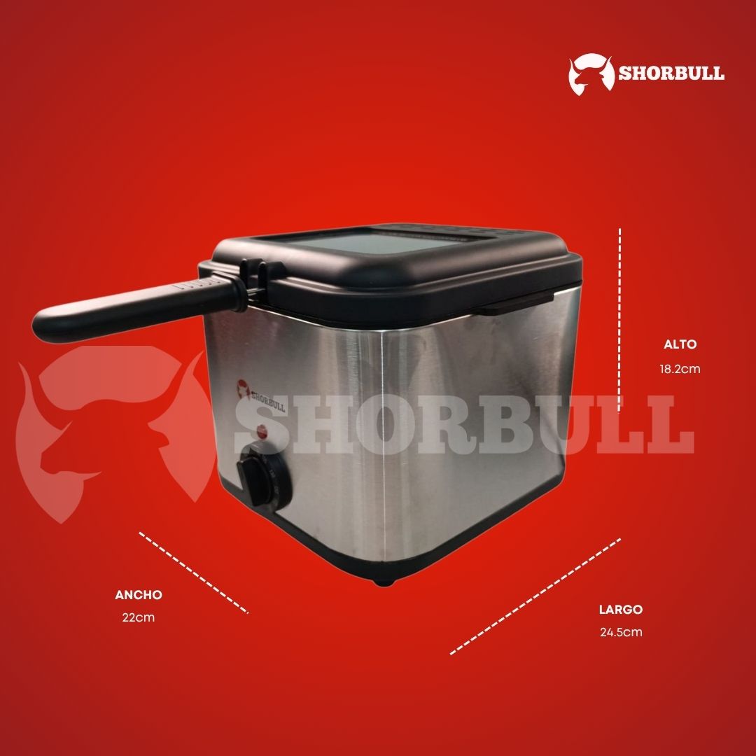 Foto 5 pulgar | Freidora Eléctrica Shorbull 2.5l